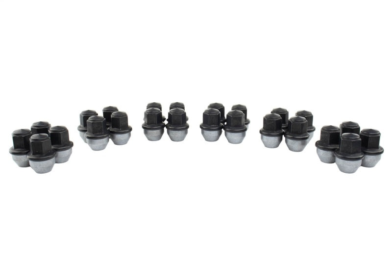 Ford Racing M14 x 1.5 Black Lug Nut - Set of 24 Ford Racing Lug Nuts