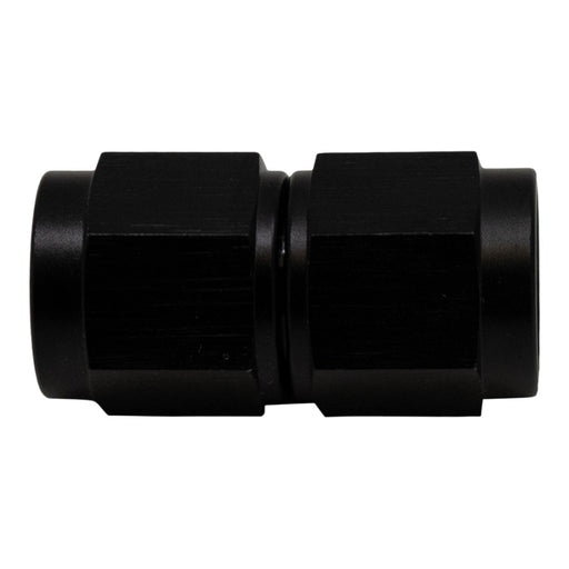 DeatschWerks 6AN Flare Female Swivel to 6AN Flare Female Swivel - Anodized Matte Black DeatschWerks Fittings