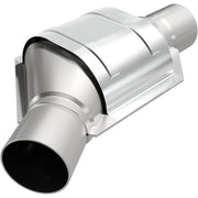 MagnaFlow Universal Catalytic Converter 2.50inch Angled Inlet Magnaflow Catalytic Converter Universal