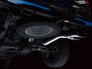AWE 21+ Ford F150 Dual Side Exit Cat-Back Exhaust - 4.5in Diamond Black Tips *For Stock Y-Pipe Only AWE Tuning Catback