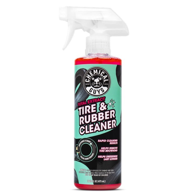 Chemical Guys Total Extract Tire & Rubber Cleaner - 16oz Chemical Guys Surface Cleaners