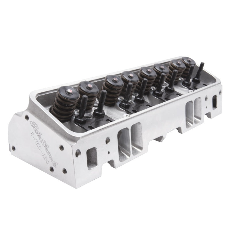 Edelbrock Cylinder Head SB Chevrolet Performer RPM E-Tec 200 for Hydraulic Roller Cam Complete (Ea) Edelbrock Heads