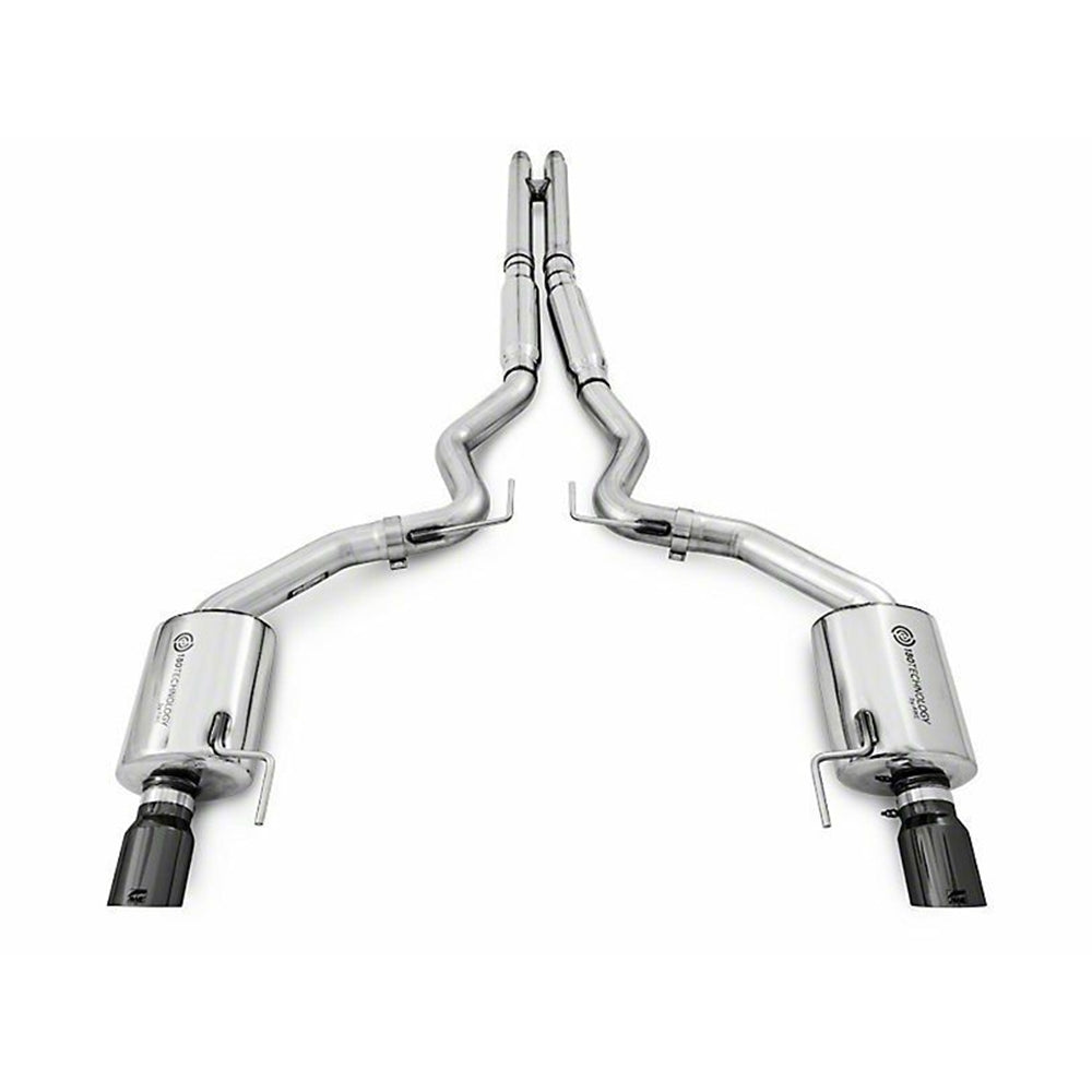 AWE Tuning S550 Mustang GT Cat-back Exhaust - Touring Edition (Diamond Black Tips) 3015-33084