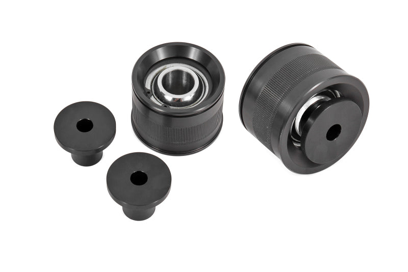 BMR 16-17 6th Gen Camaro Front Radius Rods Bearing Kit - Black BMR Suspension Bushing Kits