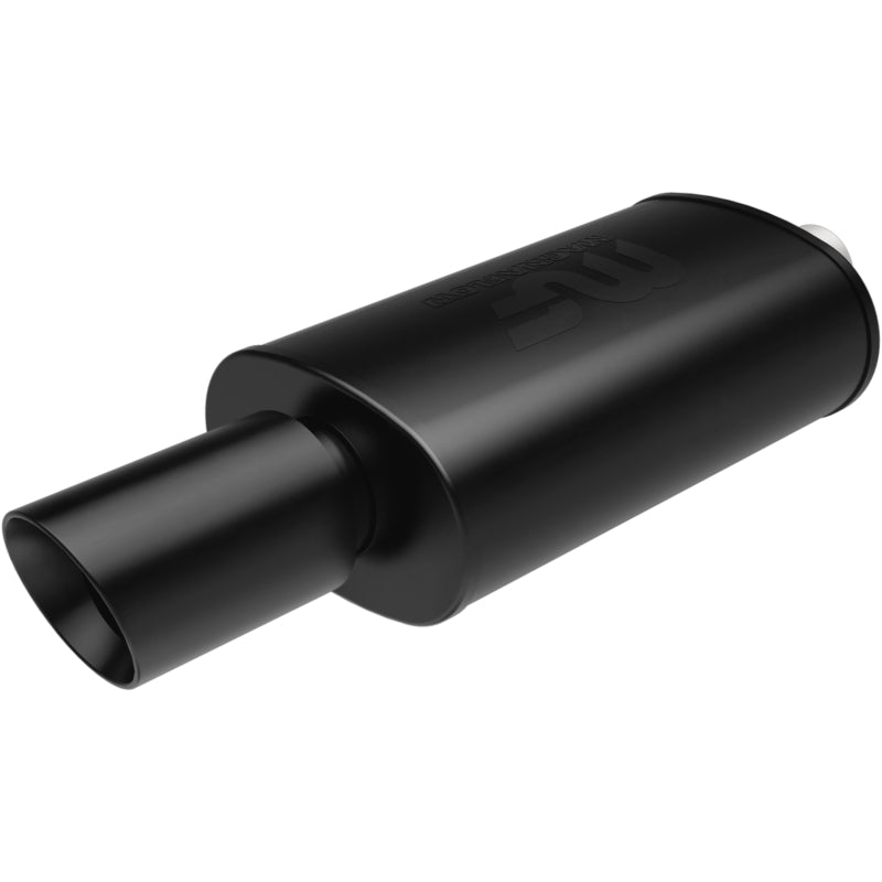 MagnaFlow Muffler with Tip Mag Blk 14x5x8 2.25/4 Magnaflow Muffler