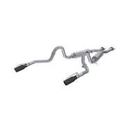 MBRP 99-04 Ford Mustang GT 4.6L 2.5in. Dual Split Rear AL Cat Back w/ 3.5in. Dual Wall Blk. Tips MBRP Catback