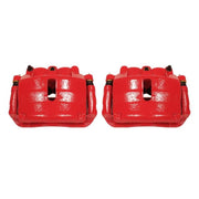 Power Stop 2009 Ford F-150 Front Red Calipers w/Brackets - Pair PowerStop Brake Calipers - Perf