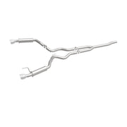 MagnaFlow Cat-Back 15-16 Ford Mustang 2.3L L4 Competition SS 3in Dual Split Rear 4.5in Black Tips Magnaflow Catback