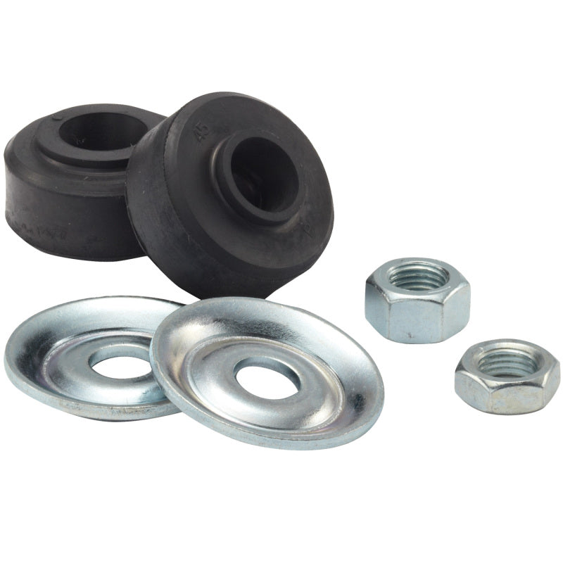 QA1 Stud Top Bushing Kit w/Jam Nuts - 5/8in & 7/8in Hole Bushings QA1 Bushing Kits