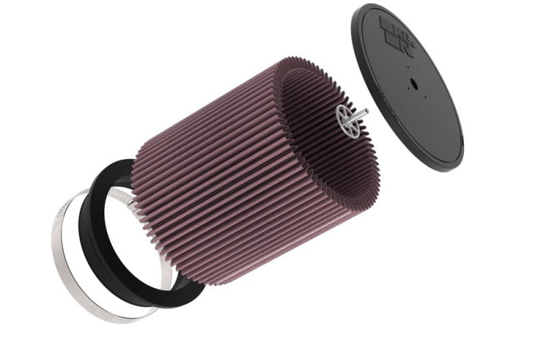 K&N 6in flg 7-1/2in b 7in t 8in h K&N Engineering Air Filters - Universal Fit