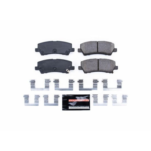 Power Stop 15-19 Ford Mustang Rear Z23 Evolution Sport Brake Pads w/Hardware PowerStop Brake Pads - Performance