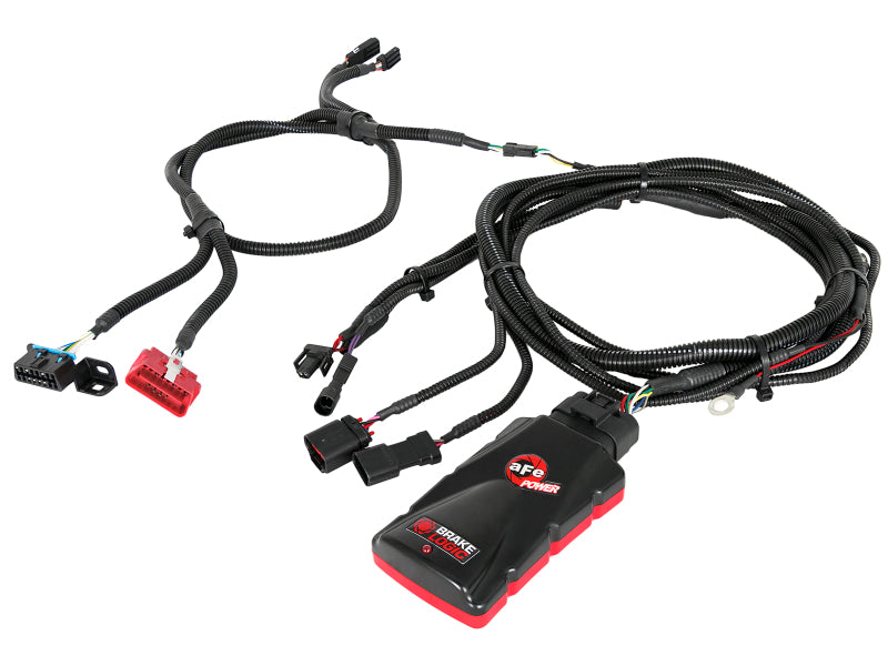 aFe BrakeLogic Exhaust Brake Controller Module 17-19 Ford Diesel Trucks V8-6.7L (td) aFe Trailer Brakes