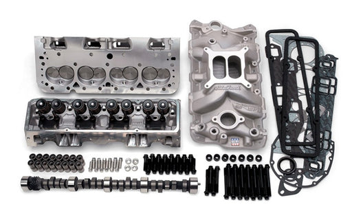 Edelbrock Power Package Top End Kit E-Street and Performer SBC Edelbrock Heads