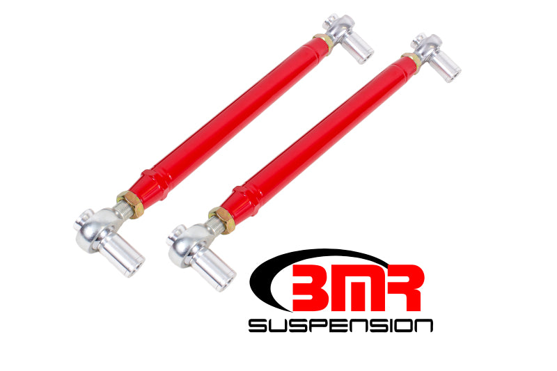 BMR 99-04 Mustang Chrome Moly Lower Control Arms w/ Double Adj. Rod Ends - Red BMR Suspension Control Arms