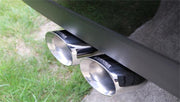 Corsa 2009-2013 Inlet 4in Pro Series Twin Side Swept Exhaust Tip Kit CORSA Performance Tips