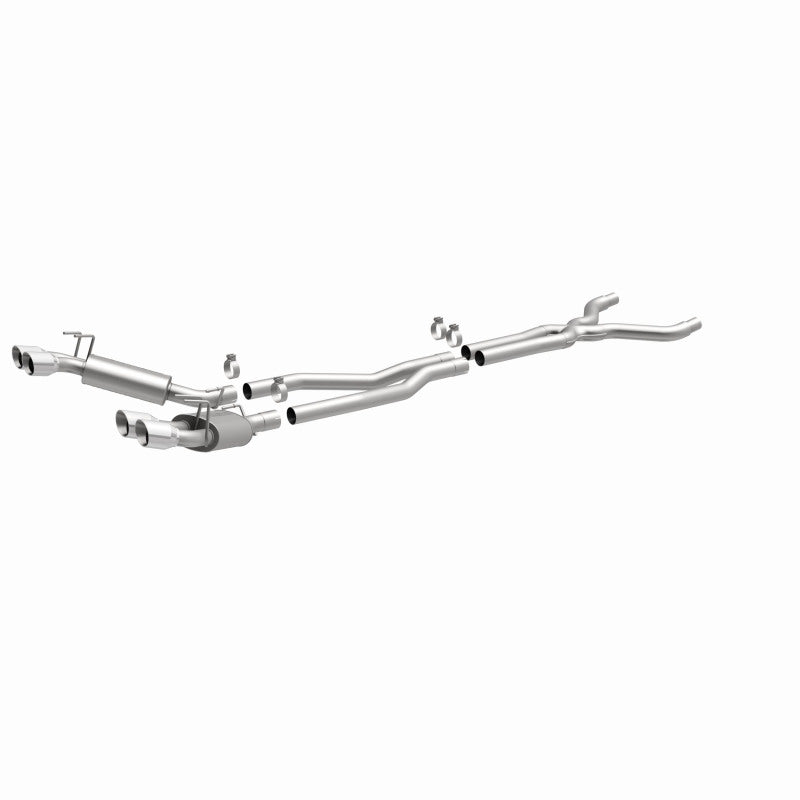 MagnaFlow 13 Chevy Camaro V8 6.2L S/C Quad Split Rear Exit Cat Back Perf Exhaust Magnaflow Catback