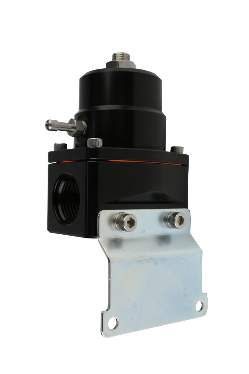 Aeromotive Adjustable EFI Regulator (2) -10 Inlet/-6 Return - Black Aeromotive Fuel Pressure Regulators