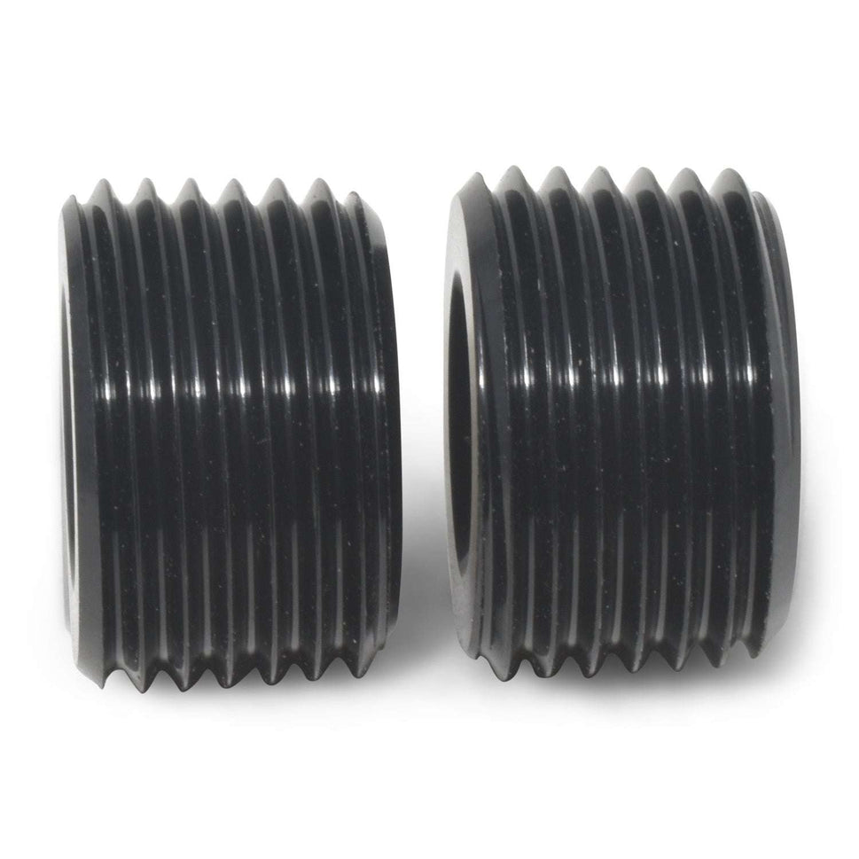 1/8" Aluminum Allen Socket Plugs Adapter Fitting With Black Finish