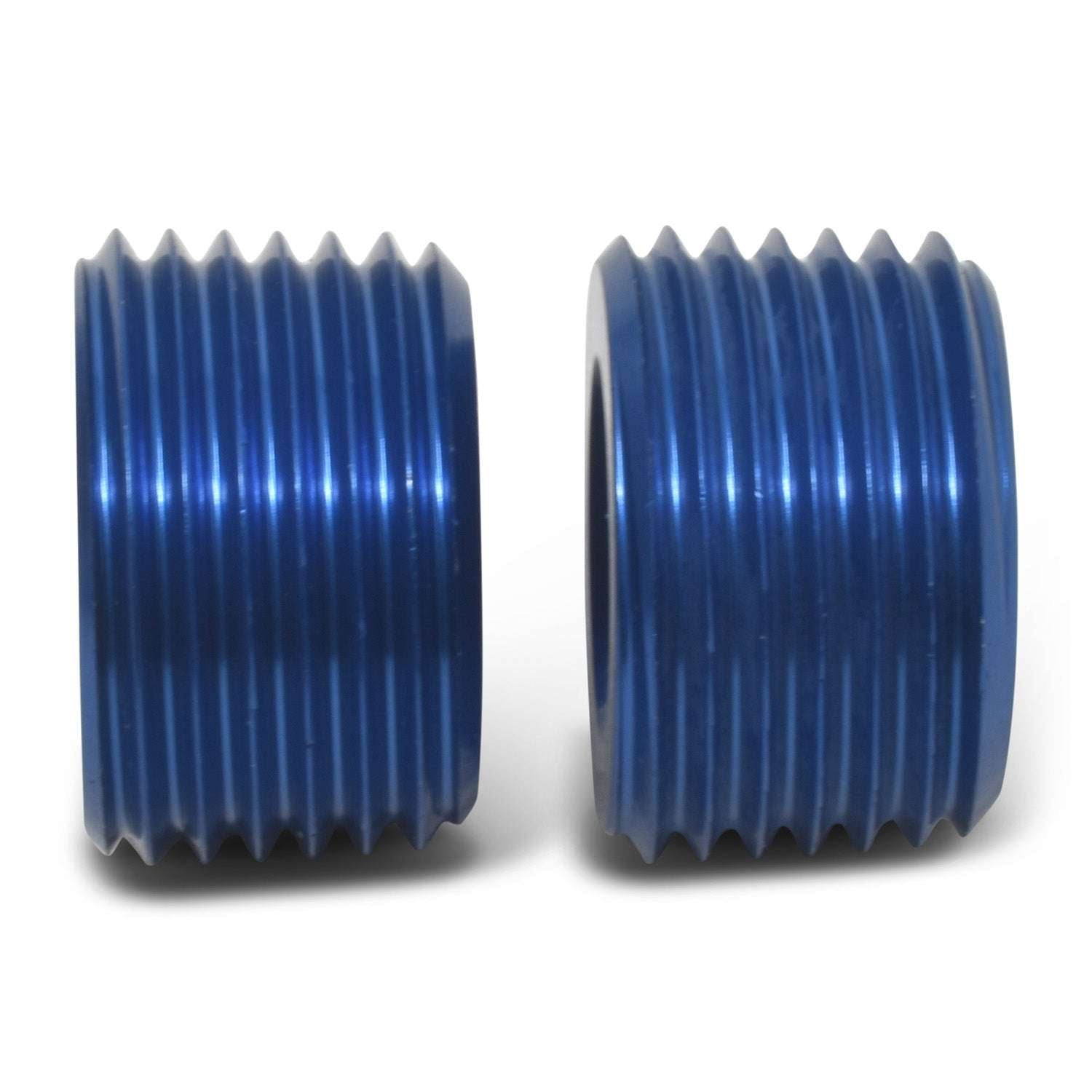1/8" Aluminum Allen Socket Plugs Adapter Fitting With Blue Finish