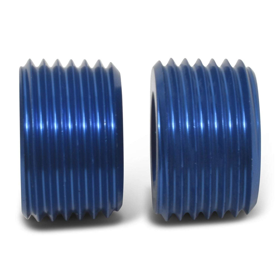 1/8" Aluminum Allen Socket Plugs Adapter Fitting With Blue Finish