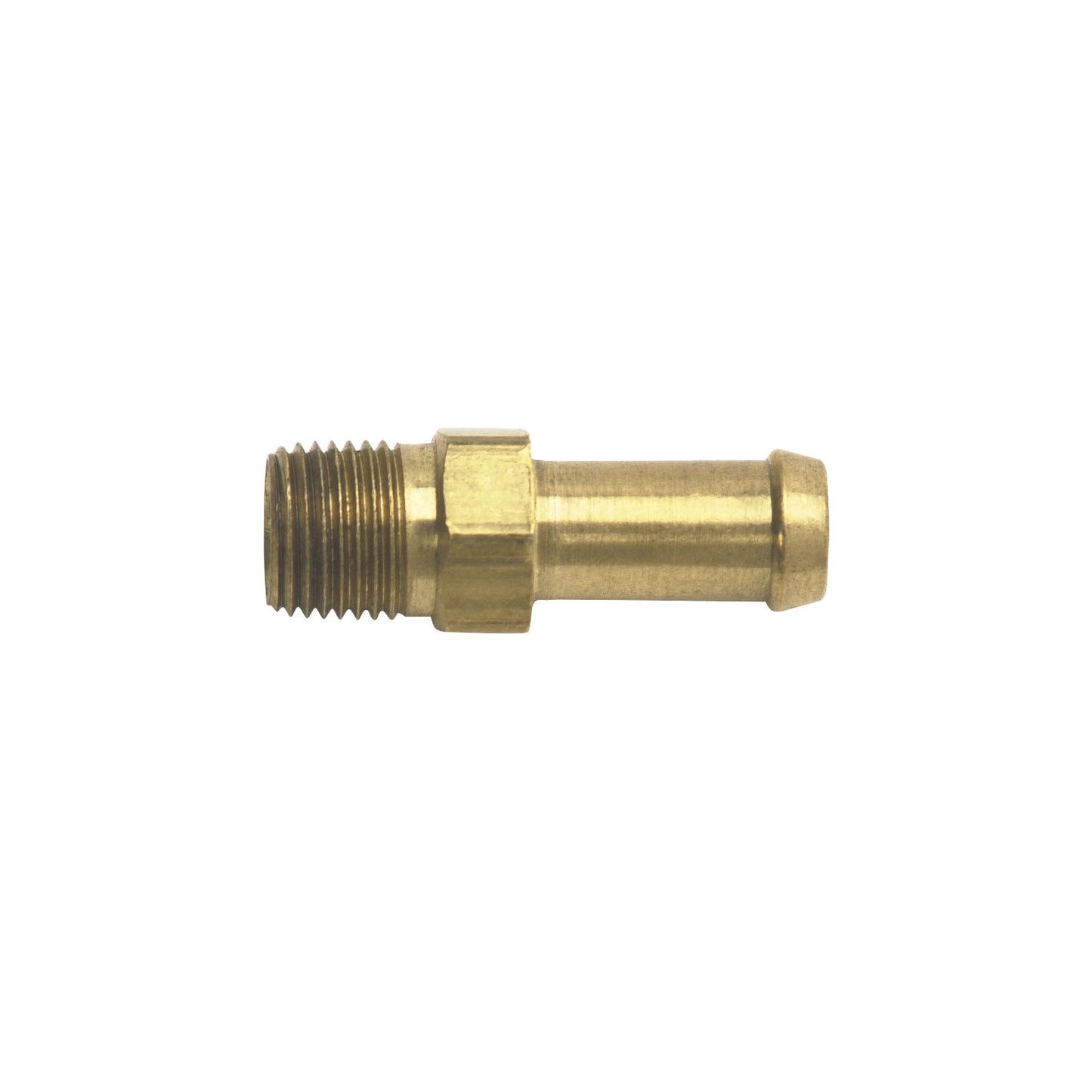1/8 NPT X 8mm (5/16") Hose Single Barb Edelbrock Manifold Brass Fitting RUSSELL Autoparts