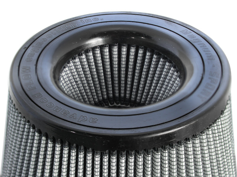 aFe Magnum FLOW Universal Air Filter w/Pro DRY S 7-1/8IN F x (8-3/4 x 8-3/4 )IN B x 7IN T x 5-3/4IN aFe Air Filters - Universal Fit