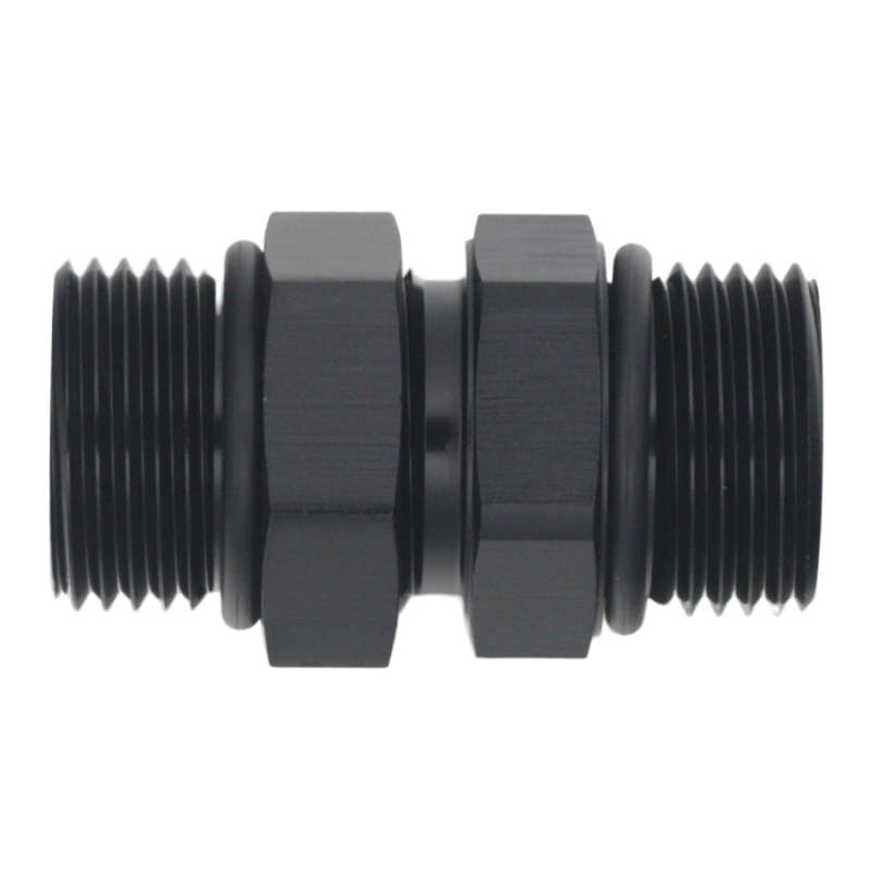 DeatschWerks 10AN ORB Male to 10AN ORB Male Swivel Adapter - Anodized Matte Black DeatschWerks Fittings