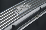 Edelbrock Valve Cover Classic Series Chevrolet 1959-1986 262-400 CI V8 Polshed Edelbrock Valve Covers