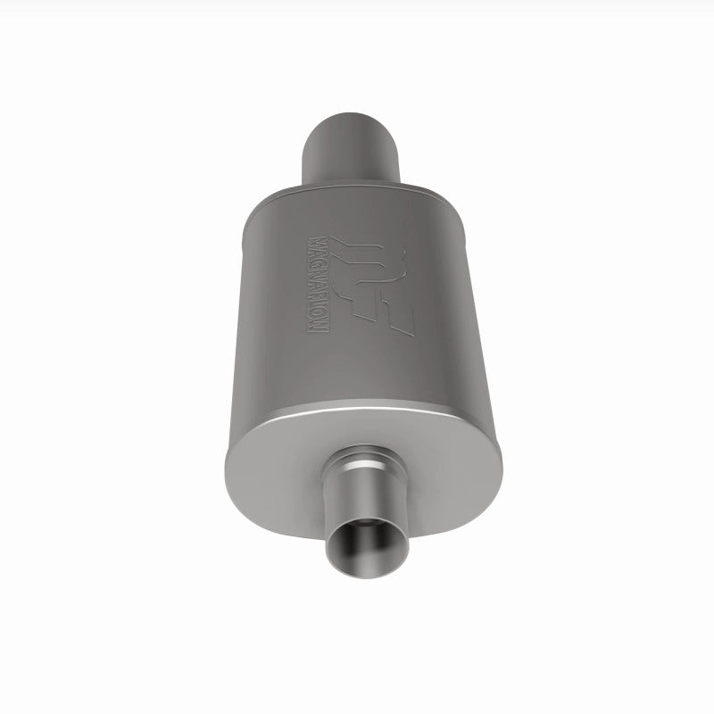 MagnaFlow Muffler W/Tip Mag SS 14X5X8 2.25/4. Magnaflow Muffler