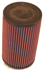 K&N Filter Universal Rubber Filter Round Straight 3.5in Flange ID x 5in OD x 8.5in H K&N Engineering Air Filters - Universal Fit