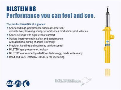 Bilstein B8 5162 Series 17-18 Ford F-250/F-350 Front Monotube Suspension Leveling Kit (for 2in Lift) Bilstein Suspension Packages