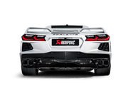 Akrapovic 2020 Chevrolet Corvette Stingray (C8) OPF/GPF Slip-On Line (Titanium) w/ Titanium Tips Akrapovic Muffler