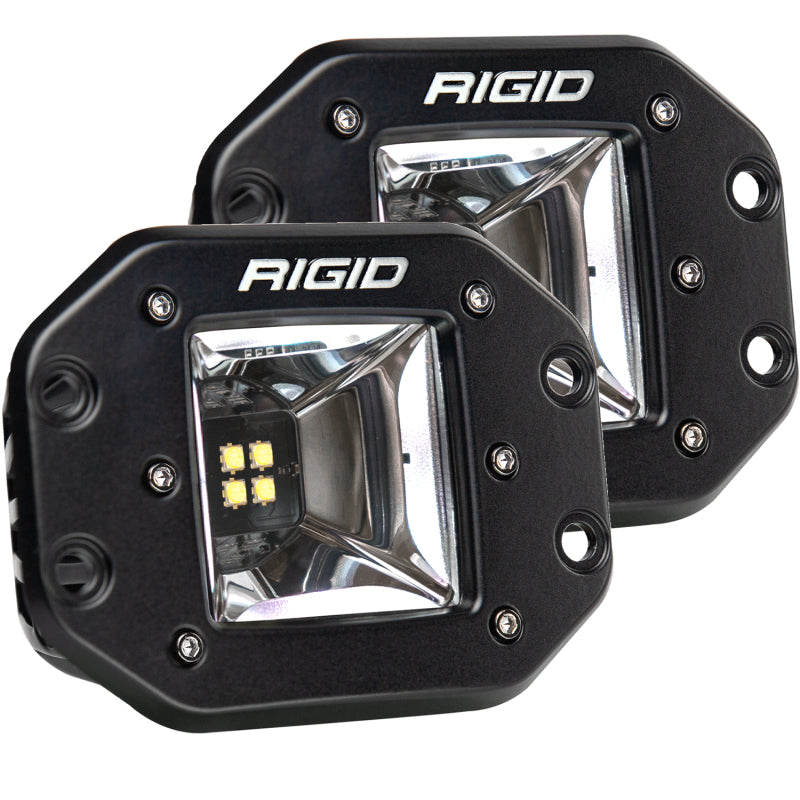 Rigid Industries Radiance+ Scene RGBW Flush Mount - Pair Rigid Industries Light Bars & Cubes