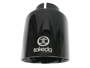 aFe Takeda Universal Exhaust Tip 2-1/2 IN Inlet x 4-1/2 IN Outlet x 7 IN L- Black aFe Tips