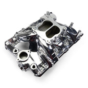 Edelbrock Pontiac 326-455 Performer RPM Intake Manifold - Chrome Plasma Finish Edelbrock Intake Manifolds