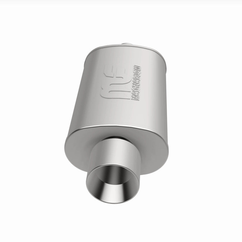 MagnaFlow Muffler W/Tip Mag SS 14X5X8 2.25/4. Magnaflow Muffler