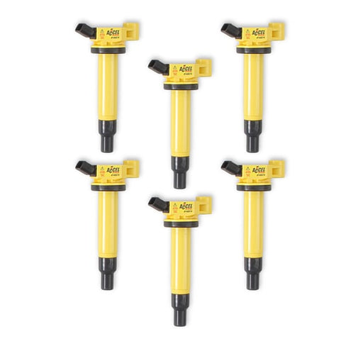 ACCEL Ignition Coil - SuperCoil - Fits Toyota 3.0L - V6 - 6-Pack 140074-6 ACCEL Autoparts