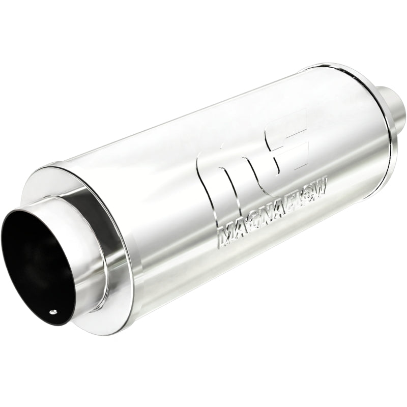 MagnaFlow Muffler W/Tip Mag SS 14X6X6 2.25/4. Magnaflow Muffler