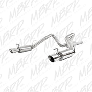MBRP 05-09 Ford Shelby GT500 / GT Dual Split Rear Race Version, T409 4in Tips Exhaust System MBRP Catback
