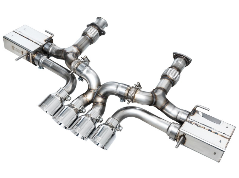 AWE Tuning 23-25 Chevrolet C8 Corvette Z06 5.5L SwitchPath Exhaust System - Chrome Silver Tips AWE Tuning Axle Back