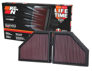 K&N 10 Ford Mustang GT 4.6L-V8 Drop In Air Filter K&N Engineering Air Filters - Drop In