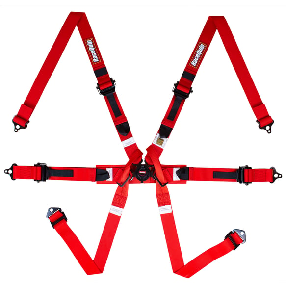 RaceQuip FIA 6 Point Camlock Harness Set 857017RQP RACEQUIP Autoparts