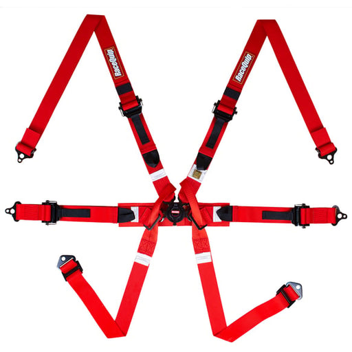 RaceQuip FIA 6 Point Camlock Harness Set 857017RQP RACEQUIP Autoparts