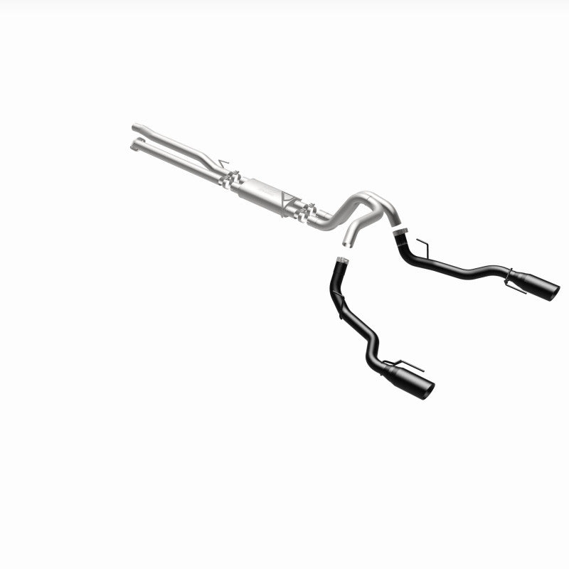 MagnaFlow SYS Cat-Back 2017 Ford F-150 Raptor 3.5L Dual Black Coated 3in Tips Magnaflow Catback