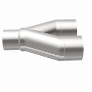 MagnaFlow Universal Trans Y-Pipe All SS 4inch (Dual) 3.5inch (Single) x 13inch (Overall) Magnaflow Catalytic Converter Universal