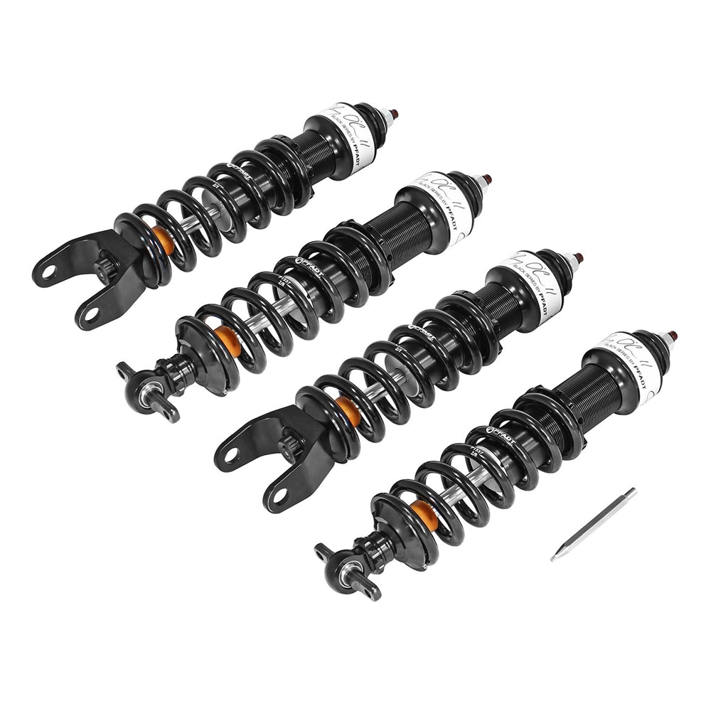 aFe Control Johnny OConnell Black Series Single Adjustable Coilover System; Chevy Corvette (C5/C6) 430-401003-J