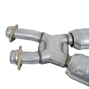 BBK 94-95 Mustang 5.0 High Flow X Pipe With Catalytic Converters - 2-1/2 BBK Catback