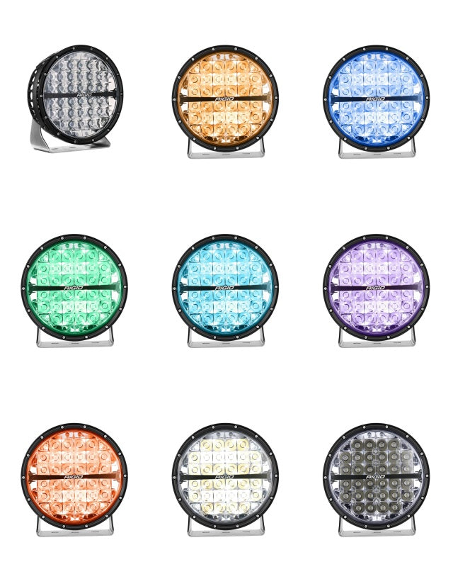 Rigid Industries 360-Series 9in LED Off-Road Spot Beam - RGBW Rigid Industries Light Bars & Cubes