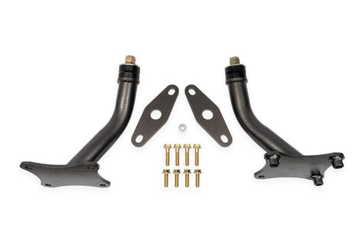 BMR 16-24 Chevrolet Camaro (6th Gen) Motor Mount Kit w/ Solid Bushings - Black Hammertone BMR Suspension Engine Mounts
