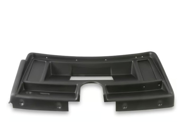 1969-76 NOVA 6 85 DASH BLACK NO AC 553-386 HOLLEY